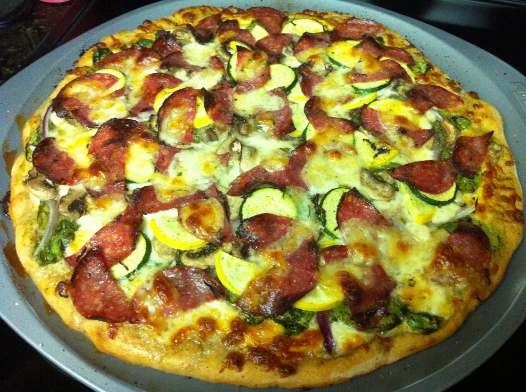 kara goucher kitchen sink pizza